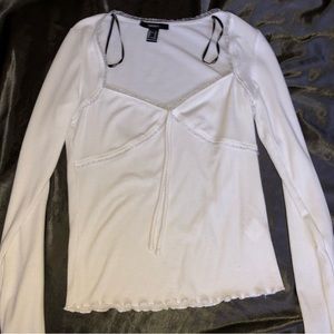 White Long Sleeve Shirt